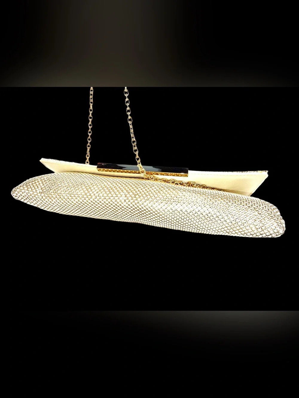 INC International Concepts shimmering mesh